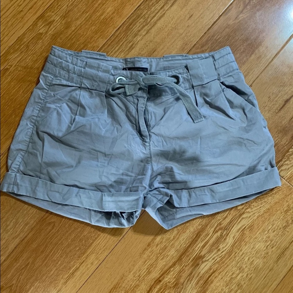 Armani Exchange grey Shorts. Sz6